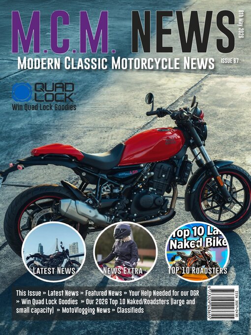 Cover image for Modern Classic Motorcycle News